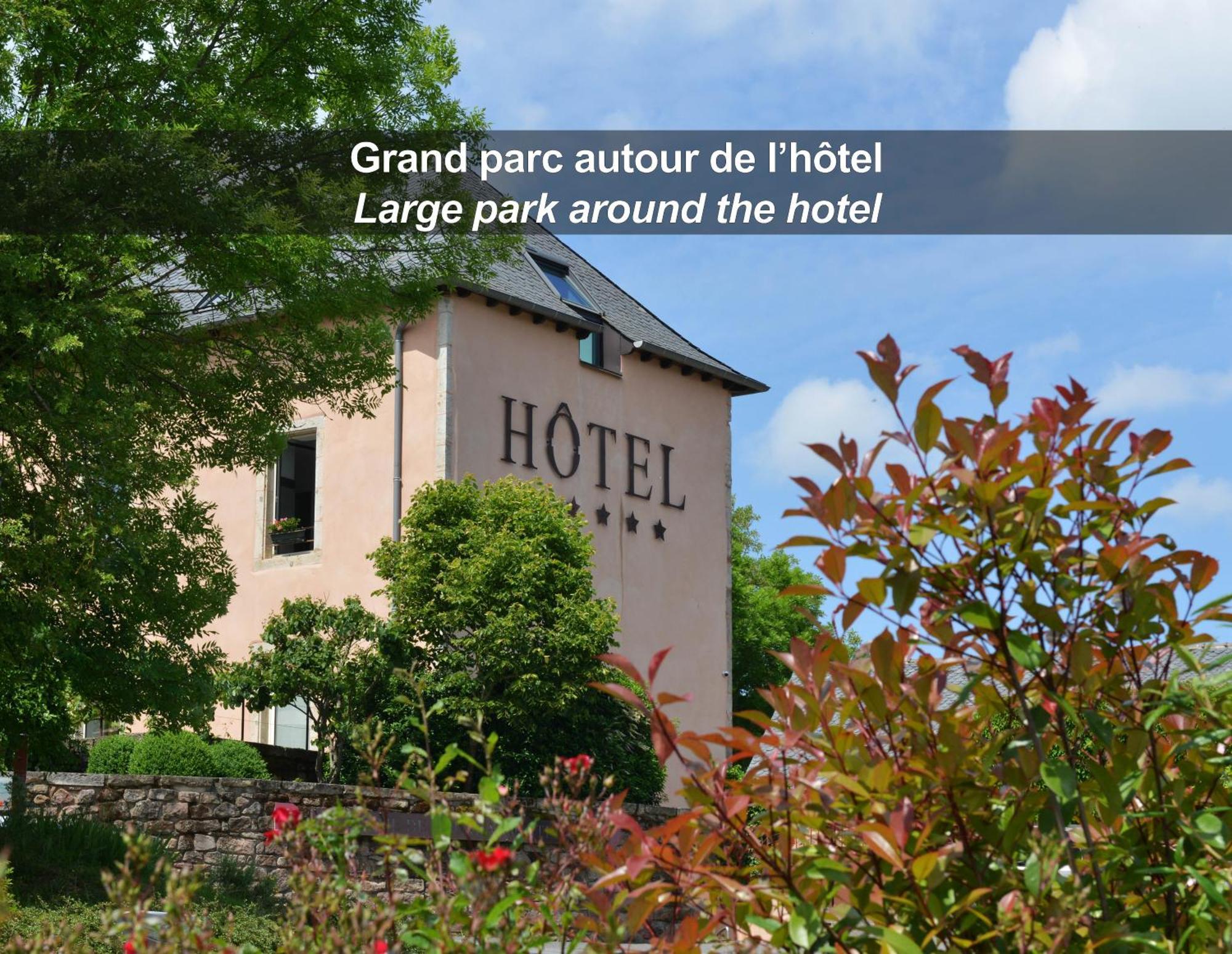 โฮเต็ล ลา แฟร์ม เดอ บูร์รอง Hotel โรเดซ ภายนอก รูปภาพ